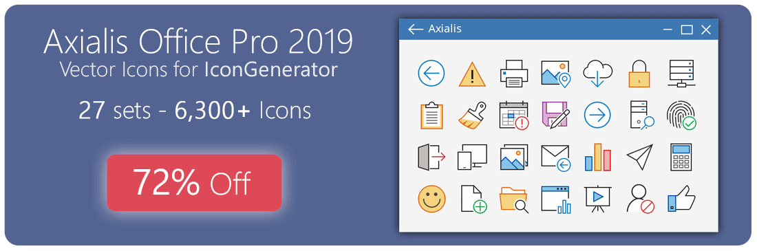 Axialis Icons Limited-time Offer – Giovanni Dicanio's Blog