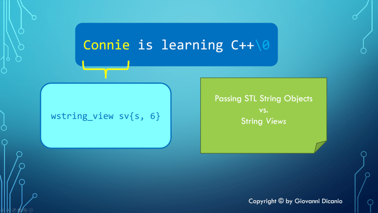 Passing C++ STL Strings vs. String Views as Input Parameters at the ...